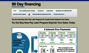 90dayfinancing.com thumbnail