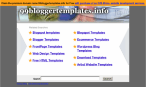 99bloggertemplates.info thumbnail