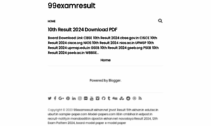 99examresults.in thumbnail