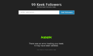 99keekfollowers.com thumbnail