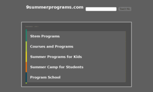 9summerprograms.com thumbnail