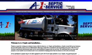 A-1septicsystems.com thumbnail