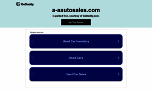 A-aautosales.com thumbnail