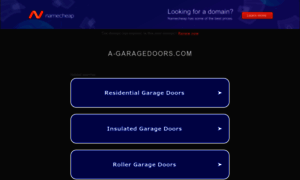 A-garagedoors.com thumbnail