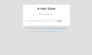 A-hair-store.com thumbnail