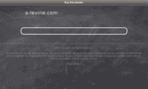 A-levine.com thumbnail