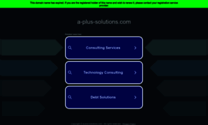 A-plus-solutions.com thumbnail