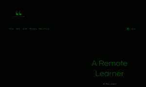 A-remote-learner.com thumbnail