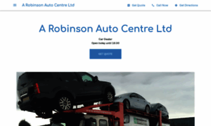 A-robinson-auto-centre-ltd.business.site thumbnail