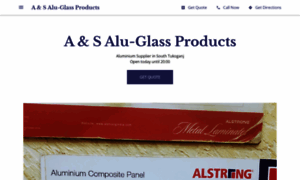 A-s-alu-glass-products.business.site thumbnail