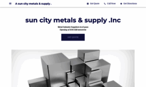 A-sun-city-metals-supply.business.site thumbnail