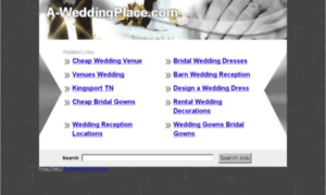 A-weddingplace.com thumbnail