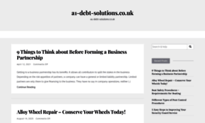 A1-debt-solutions.co.uk thumbnail