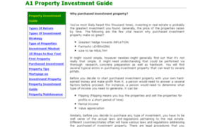 A1-propertyinvestment.com thumbnail