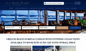 A1beachrentals.com thumbnail