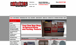 A1boxesandparts.com.au thumbnail