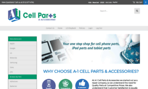 A1cellparts.com thumbnail