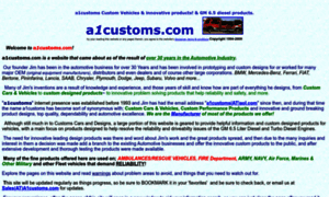 A1customs.com thumbnail