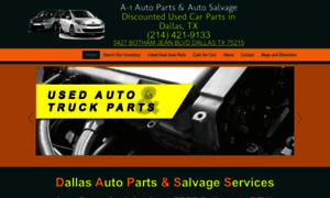 A1dallasautopartsandsalvage.com thumbnail