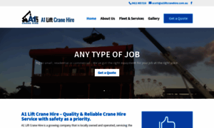 A1liftcranehire.com.au thumbnail