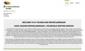 A1packersmoversjamnagar.in thumbnail