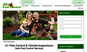 A1pestcontrol.com.au thumbnail