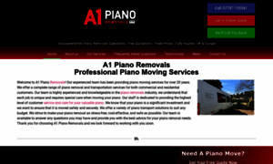 A1pianoremovals.com thumbnail