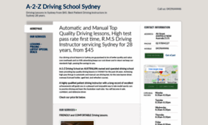 A2z-driving-school-sydney.com thumbnail