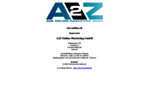 A2z-online.ch thumbnail