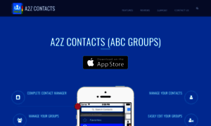 A2zcontactsapp.com thumbnail