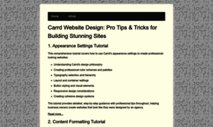 A2zwebdesigntutorial.com thumbnail