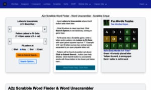 A2zwordfinder.com thumbnail