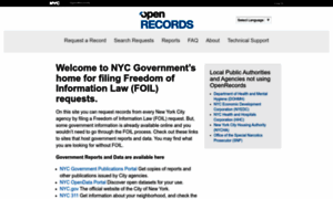 A860-openrecords.nyc.gov thumbnail