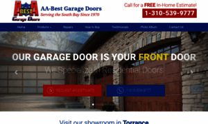 Aa-bestgaragedoors.com thumbnail