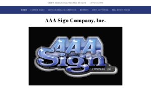 Aaasigncompany.com thumbnail