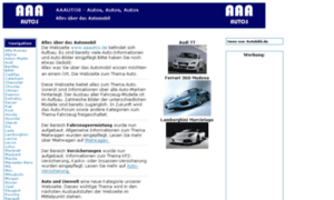 Aaautos.de thumbnail