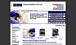 Aacadvancedappliancecare.co.uk thumbnail