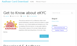 Aadhaardownload.com thumbnail