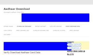 Aadhaardownload.org.in thumbnail