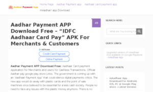 Aadharpaymentapp.org thumbnail