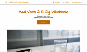 Aadi-vape-e-cig-wholesale.business.site thumbnail