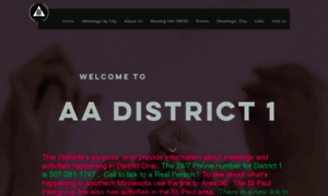 Aadistrict1.org thumbnail