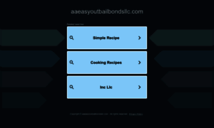 Aaeasyoutbailbondsllc.com thumbnail