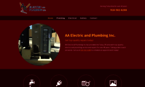 Aaelectricandplumbing.com thumbnail