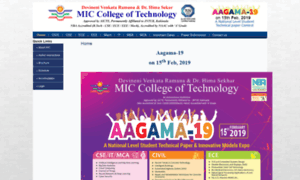 Aagama.mictech.ac.in thumbnail