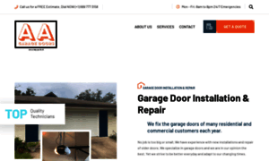 Aagaragedoors.net thumbnail