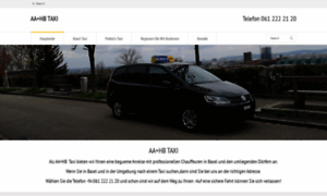 Aahbtaxi.ch thumbnail