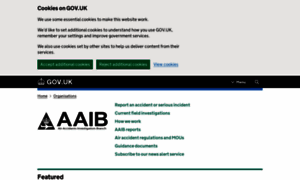 Aaib.gov.uk thumbnail