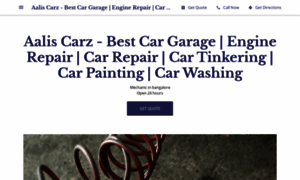 Aalis-carz-best-car-garage-engine-repair-car-repair.business.site thumbnail