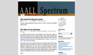 Aallspectrum.wordpress.com thumbnail